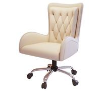 GIZNXBA Sedia Da Computer In Pelle Sedie Da Ufficio Ergonomiche Per Dirigenti Con Schienale Alto E Braccioli Sedie Da Lavoro Reclinabili E Regolabili In Altezza Con Supporto Lombare(Beige,A)
