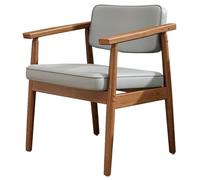 GIZNXBA Sedia Da Ufficio Con Braccioli Poltrona Imbottita Sedia Da Scrivania Per Sala D'attesa Sedie In Pelle Per Sala Conferenze Con Imbottitura Per Soggiorno Camera Da Letto(Grey,A)