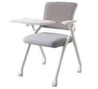 GIZNXBA Sedia Pieghevole Per Computer Con Scrivania Incorporata Sedie Pieghevoli Per Sala Conferenze Con Ruote Sedia Da Ufficio Ergonomica Impilabile In Rete Poltrona Per Sala Riunioni(Green A)