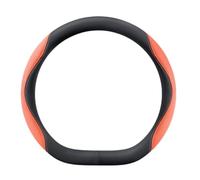 GJBHN Copri Volante per Auto per Chevrolet Bolt EV 5 Seats 2025 Antiscivolo Volante Coprivolante Resistente Coprivolante Auto Accessori per Auto,Type D- Black Orange