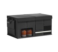 GJBHN Organizer Bagagliaio Auto per Mobilize Duo 2025 Borsa Pieghevole Organizer per Bagagliaio Tasca Portaoggetti Auto Scatola Portaoggetti per Auto,57 * 34 * 29cm 60L-Black