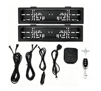 GJBHN Set da 2 Portatarga Elettrici Retrattili per BMW i3 i01 2013-2015 2016 2017 2018 2019 2020 2021 2022 Supporto Targa Motorizzato Anteriore e Posteriore con Telecomando
