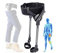 GJBMXSM Ausili per La Mobilità Body Power, Esoscheletro, Gambe, Attrezzatura per L'allenamento Riabilitativo, Escursionismo E Salita delle Scale, 3 Livelli di Forza Regolabile per Gli Anziani M