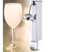 GJBMXSM Co₂ Glass Chiller E Instant Glass Froster,Congelamento Rapido in 6 Secondi a -40°c per Bicchieri da Vino, Champagne E Cocktail, Refrigeratore per Bicchieri da Bar in Acciaio Inossidabile