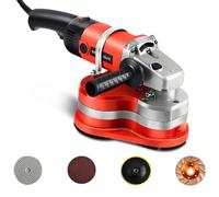 GJBMXSM Levigatrice per Calcestruzzo a 3 Teste, Pialla Cemento, Kit Smerigliatrice Angolare 2800 W E 2800 Giri/Min con Maniglie Ausiliarie,Macchina per Levigatura E Lucidatura Pavimenti 4 in 1