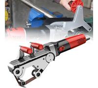 GJBMXSM Lucidatrice per Tubi Ad Alta Potenza 1100 W,Levigatrice a Nastro con 6 velocità Regolabili per Tubi Rotondi,Corrimano,Condutture Metalliche,per Rimozione Ruggine,Vernice,Saldature 4wheels