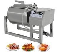 GJBMXSM Marinatrice a Tamburo per Carne, Marinatore Elettrica Sottovuoto Commerciale, Dispositivo per Marinatura di Carne E Verdure in Contenitore, per Pollo, Hamburger, Pancetta