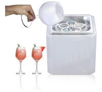 GJBMXSM Refrigeratore per Bicchieri CO2,Glass Chiller Istantaneo,Congelatore Rapido in 6 Secondi a -40°c con Luce LED, Refrigeratore per Bicchieri da Bar per Vino, Cocktail, Champagne, Birra