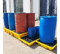 GJBMXSM Vasca Anti-Sversamento per Serbatoio di Olio,Piattaforma di Contenimento per Fusti,Vasca di Raccolta Modulare Industriale per Garage,Seminterrati,Laboratori E Spazi,130 * 130 * 30cm