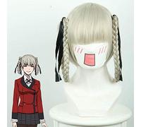 GJBXP Kakegurui Compulsive Gambler Parrucche Cosplay Jabami Yumeko Momobami Kirari Nero Giallo Grigio Parrucca per capelli 2