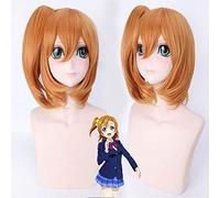 GJBXP Love Live Parrucche Lovelive Minami Kotori Tojo Parrucca Cosplay Nozomi Nico Donna Marrone Blu Lunga Coda di cavallo Capelli 3