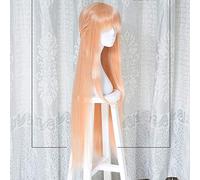 GJBXP Sword Art Online Yuuki Asunastraight Trecce Parrucca Cosplay per capelli sintetici Arancione
