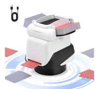 GJCrafts Trasmettitore di carte automatico, 8 giocatori regolabili, capacità di uscita automatica fino a 4 mazzi di carte, base girevole a 360°, modalità di visualizzazione diagonale/basculante per