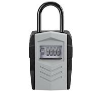 GJGHKLHL Cassetta portachiavi resistente alle intemperie, con grillo, cassetta di sicurezza impermeabile combinazione appesa for chiavi ricambio for ufficio, garage domestico(Grey)