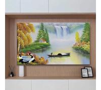 GJGHKLHL Copertura TV universale protettiva for bordi antipolvere impermeabile e resistente al sole for televisore LCD da 32 a 70 pollici(B,43IN)