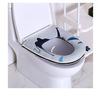 GJGHKLHL Cuscino for Sedile WC, Cuscini for Universale for Grande Guarnizione for for Uso Domestico Quattro Stagioni Sedile Invernale(Green)