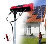 GJGHKLHL Kit palo Alimentato ad Acqua da 5 m for detergente for Pannelli solari e Strumento di Lavaggio Alto for Esterni, Tetto verandato Professionale Estensibile for la Pulizia delle finestre