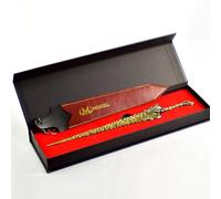 GJGHKLHL Modello Cragblade del Re Drago da Collezione di Elden Ring - Accessori Gioco Interamente in Metallo 11,8"