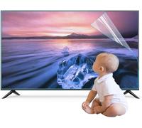 GJGHKLHL Pellicola antiriflesso for TV da 32-75 pollici, anti luce blu, senza bolle, antigraffio(60in 1338x756mm)
