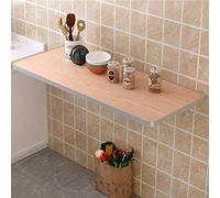 GJGHKLHL Scrivania pieghevole a parete bianca 100x30 cm postazione di lavoro pieghevole for computer da ufficio for l'integrazione dell'armadio della toeletta domestica(120x30cm)