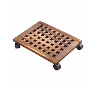 GJGHKLHL Sottovasi for Piante da Esterno Carrello for for domestiche Supporto for in Legno Base for Vaso Solido Vassoio for fioriera for Interni ed Esterni Sottovaso for Fiori(S)