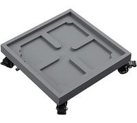 GJGHKLHL Supporti for Piante da Giardino, Contenitore for Pallet Quadrato con 4 Ruote Bloccabili - Design Serbatoio Invisibile e for Scarico in Rame for Interni ed Esterni(40cm)