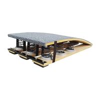 GJGHKLHL Trampolini for carichi Pesanti Vault for Ginnastica Domestica in Legno for Adulti 9 Molle in Acciaio Attrezzatura Sportiva for Arti Marziali Grande