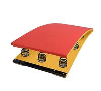 GJGHKLHL Trampolino da Ginnastica Professionale for casa, Trampolino for Arti Pesanti con Feltro Antiscivolo for Trave for la Palestra Domestica della Scuola(9 SPRINGS120X60X26CM)