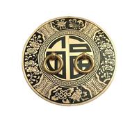 GJHGNFRDK Knobs testa porta anteriore bussata, Maniglia for porta battente multicolore 110-180mm(Copper Color,140MM)