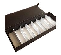 GJHGNFRDK Occhiali Occhiali Caso, Espositore for Occhiali, Scatola portaoggetti for da Sole, Rack 8, griglia Multicolore(Black)