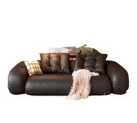 GJHGNFRDK sedia Beanbag, Divano letto futon 3 in 1 da pavimento nero grande