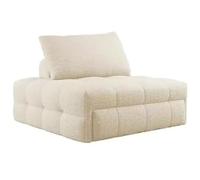 GJHGNFRDK sedia Beanbag, Divano letto trasformabile estraibile 3 in 1 multicolore(Beige Velvet)