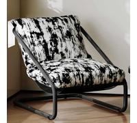 GJHGNFRDK sedia Beanbag, Sedia imbottita con struttura in metallo multicolore 66x75x70 cm(Graffiti B)