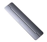 GJHGNFRDK Supporto portatile per laptop, Supporto for Laptop Pieghevole in Alluminio for Notebook 13-17 pollici Multicolor 227x50mm(Dark Grey)