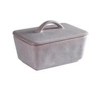 GJHGNFRDK vaschetta per il burro, Portaburro in Ceramica Con Coperchio Multicolor(Grey)