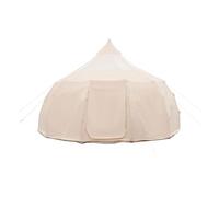 GJJDP - Tenda da yurta di lusso, 6 x 6 m, altezza massima 350 cm, per 8+ persone, impermeabile, 3 stagioni, stile classico, festival, campeggio ed escursionismo, spiaggia, picnic