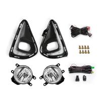 GJKHH Fendinebbia Auto Per Toyota Per Corolla Per Axio 2018 2019 2020 2021 Fari fendinebbia a LED DRL Luci diurne paraurti anteriori Gruppo Fari Fendinebbia(DRL Fog Halogen Set)