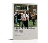 GJLXVN Shaun of the Dead - Dipinto murale impermeabile e antimacchia, ad alta definizione, dipinto a spruzzo, pittura decorativa, per studio e caffetteria, resistente allo sbiadimento, stile cornice