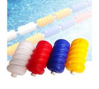 GJMDCMA Corda di sicurezza galleggiante per piscine con boe e ganci preinstallati, 15,2 m, in nylon, ideale per acque basse e profonde