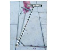 GJMSSMY Barra di Sollevamento per coperchi di tombini, Diametro 10 mm, Gancio a T Resistente, Strumento di Saldatura per coperchi di tombini, 30 cm/11,8 Pollici, Set da 2, Struttura in Metallo resis