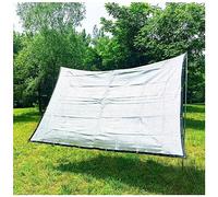 GJMSSMY Rete Parasole per Auto per Cani - Protezione dai Raggi UV e barriera Termica, Telo in Alluminio con Occhielli, Ideale per Giardino e Patio - Riduce Il Calore e Offre Comfort