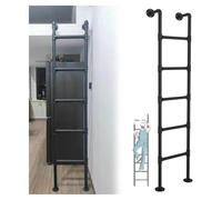GJMSSMY Scala Robusta e Resistente per Letti a Castello, Ideale per Case sugli Alberi e Letti a soppalco - 188 cm. Accessorio da Arrampicata per Adulti, Perfetto per l'uscita dal vano Finestra del s