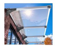 GJMSSMY Tenda da Sole per Esterni, Modello Dritto, per Proteggere da Pioggia, Neve, Vento e Sole, Ideale Come Copertura per Ingresso o Parasole per finestre, 80x130 cm (32x51 Pollici) - Resistente e