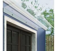 GJMSSMY Tenda da Sole per Porta d'ingresso Resistente ai Raggi UV - 50x80 cm, Tenda da Esterno per Protezione da Pioggia e Neve, Copertura per Veranda Resistente, Protezione dalle intemperie per la