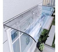 GJMSSMY Tenda da Sole Trasparente per Esterni per Patio, Porte e finestre - Tettoia Versatile, Multipla, A-50x500cm, Protezione Durevole e Resistente alle intemperie