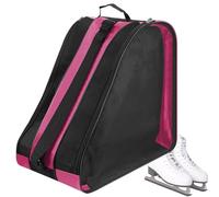 GjnjfdF Borsa da pattinaggio artistico, borse pattini a rotelle per le donne, borse per pattini a rotelle Oxford per ragazze, borsa da pattinaggio su ghiaccio a tre strati, borsa per pattini da