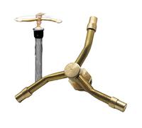 GjnjfdF Braccio girevole automatico 3/4, braccio 19 mm per irrigazione rotante testa di spruzzatura 360° per patio giardino cortile esterno