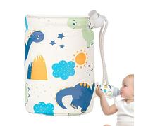 GjnjfdF Coperchio scaldino per bottiglie di latte, manica calda bottiglia del bambino - Sleeve di scalpiatrice per bottiglia per bambini per il bambino,Incavo di tazza impermeabile in viaggio per