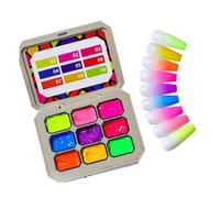 GjnjfdF Gel per Unghie | 9 Colori Gel Per Manicure Da Picchiettare - Manicure per Principianti - Adatto A Ragazze Donne E Principianti Spettacolo Casa Salone Feste Matrimoni Vacanze E Uso Quotidiano