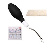 GjnjfdF Kit di tappeti con gancio di bloccaggio, ago per gancio di blocco,Kit completi di ganci di bloccaggio robusti - Ganci con impugnatura in, forniture per